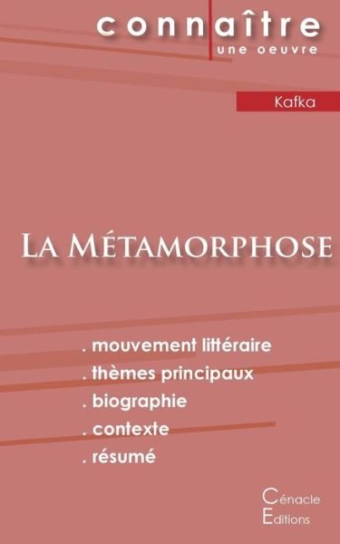 Cover for Franz Kafka · Fiche de lecture La Metamorphose de Kafka (Analyse litteraire de reference et resume complet) (Taschenbuch) (2022)