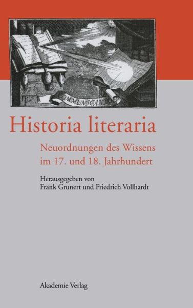 Cover for Historia literaria (Hardcover Book) (2007)