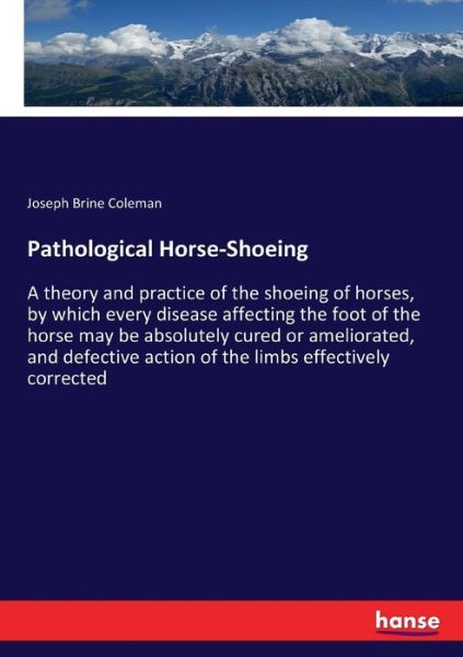 Cover for Coleman · Pathological Horse-Shoeing (Buch) (2018)