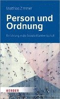 Cover for Zimmer · Person und Ordnung (Book)