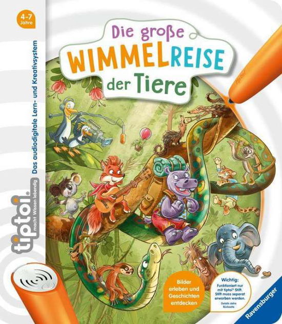 Cover for Anja Kiel · Tiptoi® Die Große Wimmelreise Der Tiere (Spielzeug)