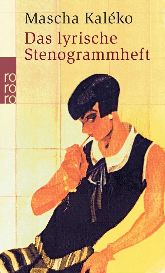 Cover for Mascha Kaleko · Roro Tb.11784 Kaleko.lyr.stenogrammheft (Buch)