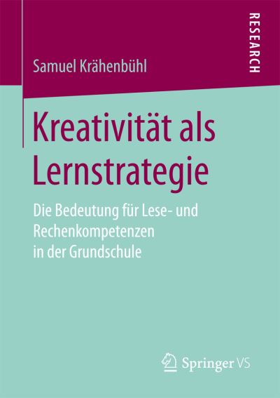 Cover for Krähenbühl · Kreativität als Lernstrategi (Book) (2017)