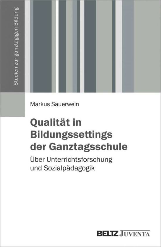 Cover for Sauerwein · Qualität in Bildungssettings (Book)