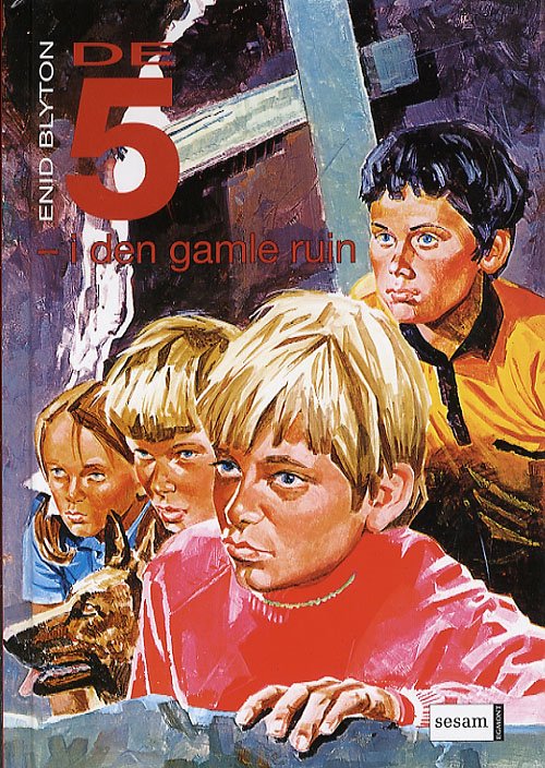 Cover for Enid Blyton · De 5, 10: De fem i den gamle ruin (Innbunden bok) [3. utgave] (2006)