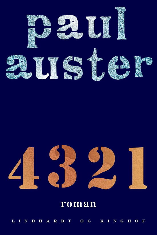 Cover for Paul Auster · 4 3 2 1 (Bound Book) [1e uitgave] (2017)