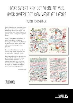 Cover for Dorte Karrebæk · Hvor svært kan det være? Plakatsæt (Plakat) [1. utgave] (2022)