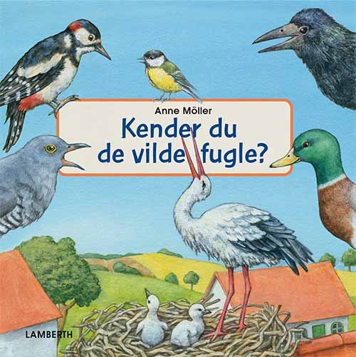 Cover for Anne Möller · Kender du de vilde fugle? (Cardboard Book) [1. Painos] (2020)