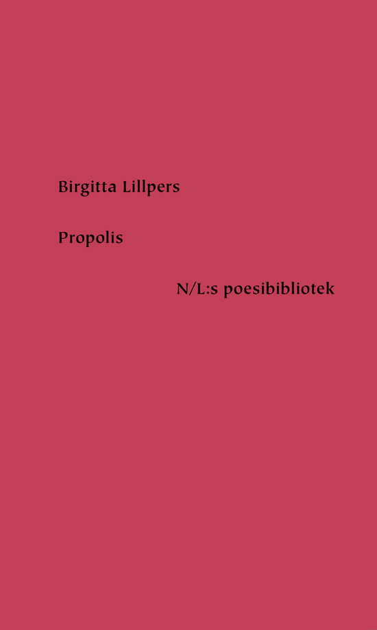 Birgitta Lillpers · Propolis (Landkarten) (2024)