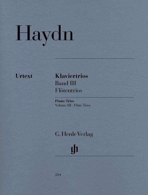 Cover for J. Haydn · Klaviertrios.03.HN284 (Bog)
