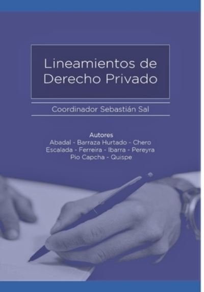 Cover for Pilar Abadal · Lineamientos de Derecho Privado (Pocketbok) (2022)