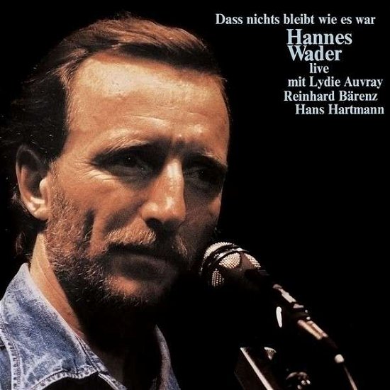 Cover for Hannes Wader · Dass Nichts Bleibt Wie Es War (CD) (2014)