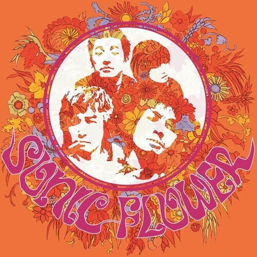 Sonic Flower (Orange Transparent Background Red Splatter Vinyl) - Sonic Flower - Music - HEAVY PSYCH SOUNDS - 0745860737849 - February 19, 2021