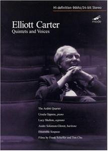 Elliott Carter / Quintets & Voices - Various Artists - Films - MODE - 0764593012849 - 1 oktober 2018