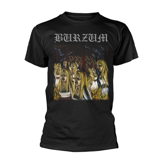 Cover for Burzum · Burning Witches (T-shirt) [size XXL] [Black edition] (2019)