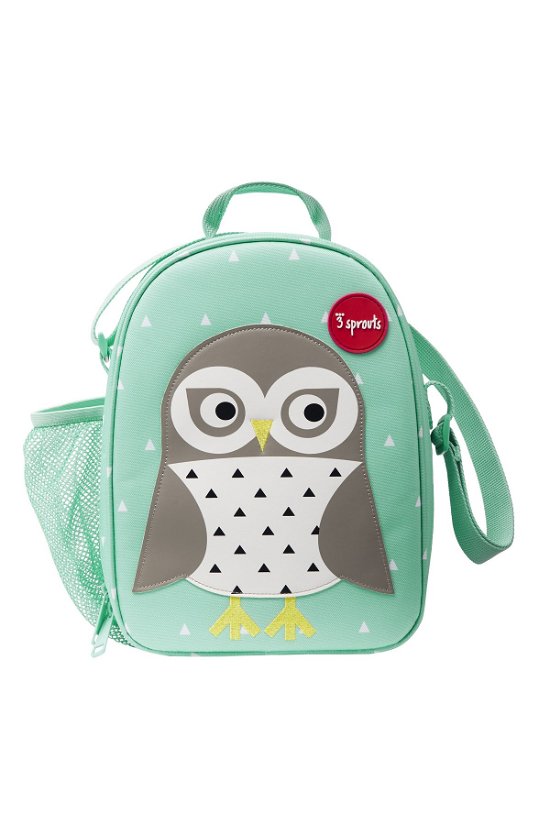 3 Sprouts - Lunch Bag - Mint Owl - 3 Sprouts - Gadżety -  - 0812895000849 - 