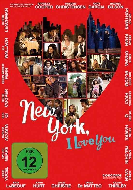 Cover for Natalie Portman / Shia Labeouf · New York,i Love You (DVD) (2010)