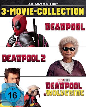 Cover for Deadpool 3-movie-collection Uhd (4K Ultra HD) (2024)