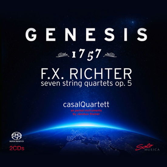 Cover for Casalquartett · RICHTER: Streichquartette op.5 (SACDH) (2014)