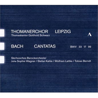 Johann Sebastian Bach: Cantatas Bwv 33. 17. 99 - Thomanerchor Leipzig - Musik - ACCENTUS - 4260234831849 - 1 februari 2019