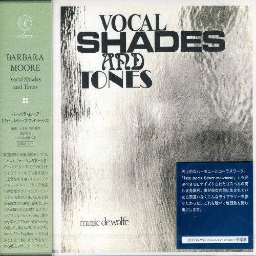 Cover for Barbara Moore · Vocal, Shades and Tones (CD) [Japan Import edition] (2003)