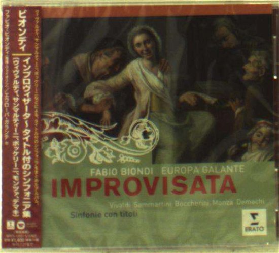 Cover for Fabio Biondi · Improvisata (CD) (2015)