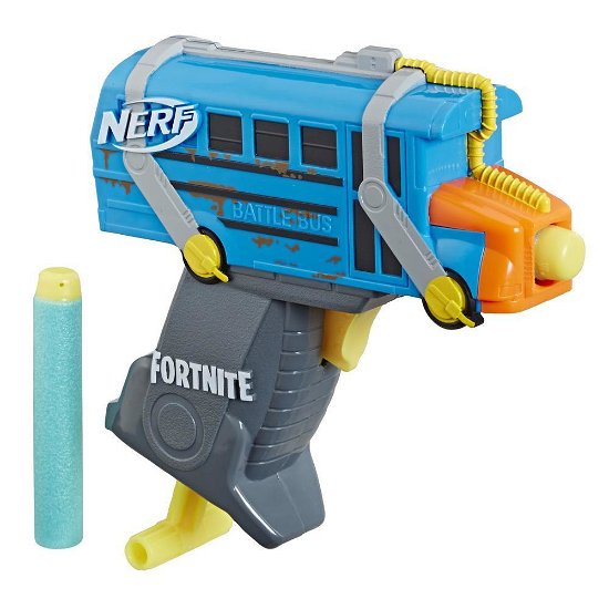 Nerf- Fortnite Microshots Blaster Micro Battle Bus (Merchandise) - Nerf - Merchandise - Hasbro - 5010993606849 - April 5, 2020