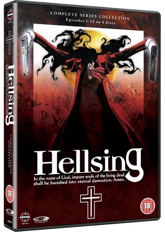 Cover for Hellsing - the Complete Series · Hellsing - The Complete Original Series Collection (DVD) (2013)
