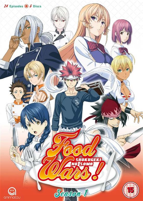 Cover for Manga · Food Wars! Complete Season 1 Collection (Episodes 1-24) (DVD) (2017)