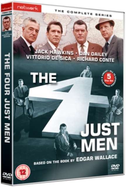 Cover for Four Just men the Complete Series · The Four Just Men -The Complete Series (DVD) (2012)