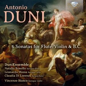 Cover for Duni Ensemble · Duni: 6 Sonatas For Flute / Violin &amp; B.C. (CD) (2025)