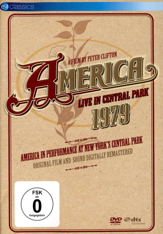 Cover for America · Live In Central Park (DVD) (2015)