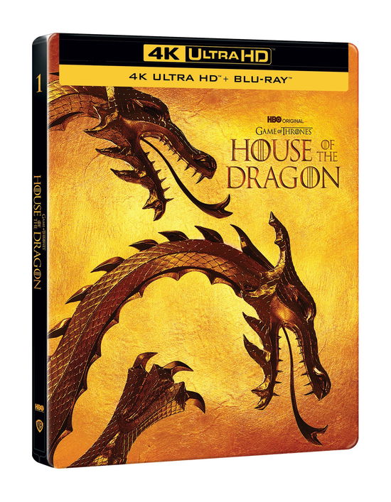 Cover for House Of The Dragon · Stagione 01 (4 Blu-Ray 4K Uhd) (Steelbook) (Blu-Ray)