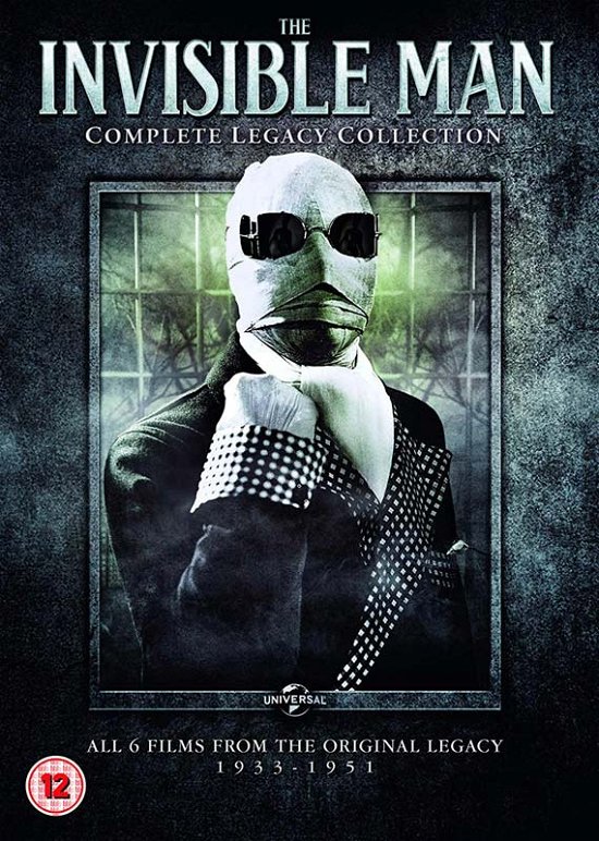 Invisible Man Comp Legacy Col DVD · Invisible Man - Complete Legacy Collection (DVD) (2019)
