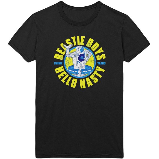 Cover for Beastie Boys - The · The Beastie Boys Unisex T-Shirt: Nasty 20 Years (T-shirt) [size S] [Black - Unisex edition] (2020)