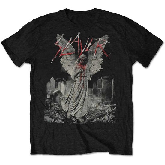 Slayer Unisex T-Shirt: Gravestone Walks - Slayer - Gadżety -  - 5056170656849 - 