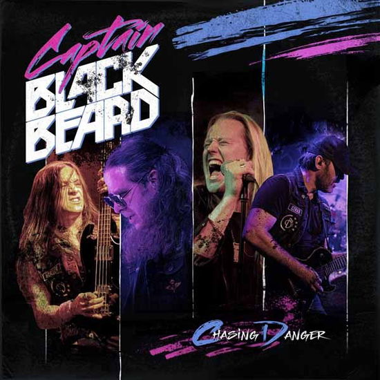 Cover for Captain Black Beard · Chasing Danger (Transparent Blue Vinyl) (LP) (2025)