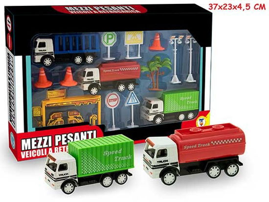 Mr. Boy - Mezzi Trasporti Pesanti Con Accessori 2 Modelli - Window Box - Mr. Boy - Merchandise -  - 8017967658849 - 