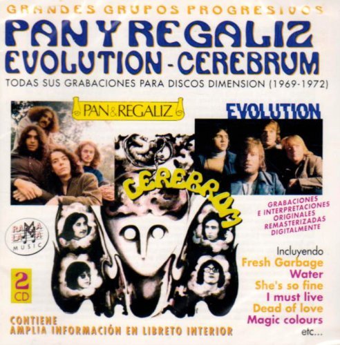 Cover for Pan Y Regaliz / Evolution / Cerebrum · Todas Sus Grabaciones en Discos Dimension (CD) (2017)