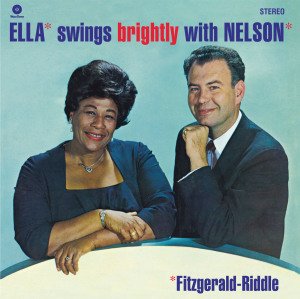 Cover for Ella Fitzgerald · Ella Swings Brightly With Nelson Riddle (LP) (2012)