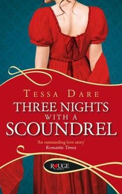 Cover for Tessa Dare · Three Nights With a Scoundrel: A Rouge Regency Romance (Paperback Bog) (2012)
