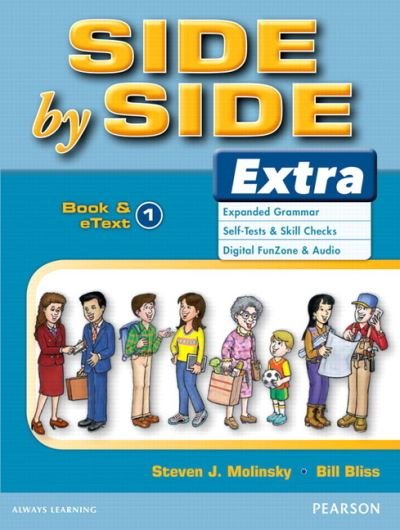 Cover for Steven Molinsky · Side by Side Extra 1 Student Book &amp; eText (Taschenbuch) (2015)