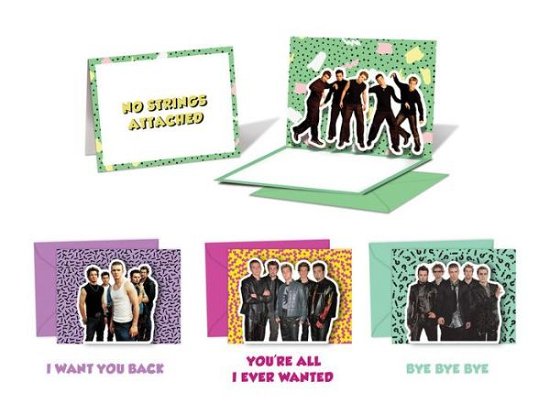 Cover for *nsync · *NSYNC Pop-Up Notecards: 10 Cards and Envelopes (Hardcover Book) (2019)