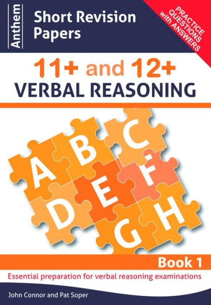 Cover for John Connor · Anthem Short Revision Papers 11+ and 12+ Verbal Reasoning Book 1 - Anthem Learning Verbal Reasoning (Paperback Book) (2012)