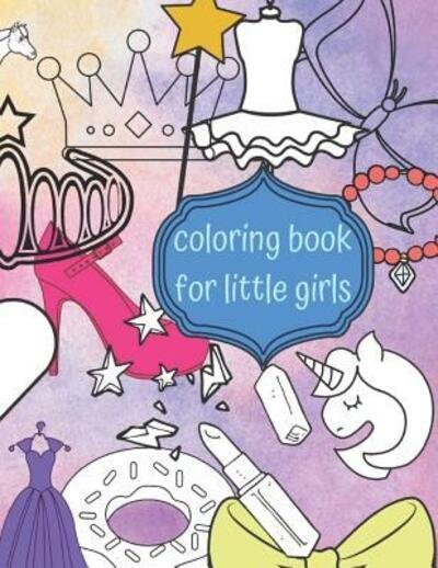 Cover for Bee Keys · Coloring Book for Little Girls (Paperback Bog) (2019)