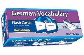 German Vocabulary (Academic) - Inc. Barcharts - Bücher - QuickStudy - 9781423207849 - 4. Dezember 2008