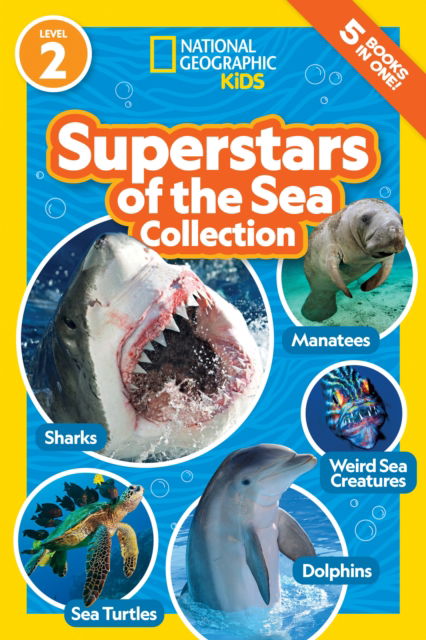 National Geographic Readers: Superstars of the Sea Collection - National Geographic Readers - National Geographic Kids - Kirjat - National Geographic Kids - 9781426376849 - tiistai 6. elokuuta 2024