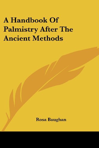 Cover for Rosa Baughan · A Handbook of Palmistry After the Ancient Methods (Paperback Book) (2006)