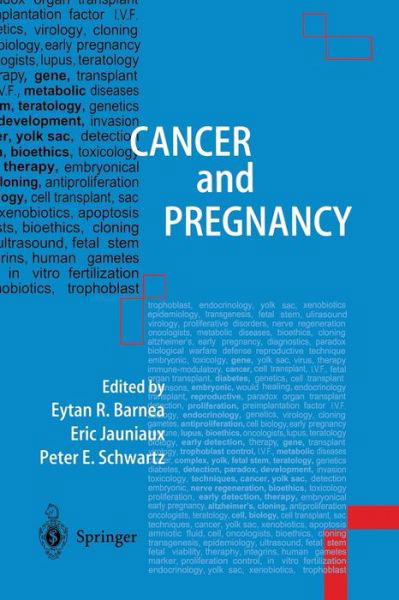 Cover for Eytan R Barnea · Cancer and Pregnancy (Pocketbok) [Softcover reprint of the original 1st ed. 2001 edition] (2011)