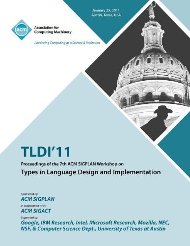 Cover for Tldi 11 Conference Committee · TLDI'11 Proceedings of the 7th ACM SIGPLAN Workshop on Types in Language in Design and Implementation (Paperback Bog) (2012)